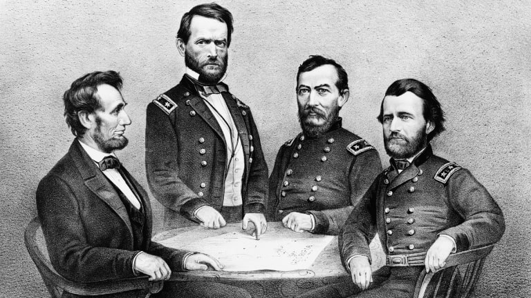 Image: General Grant and Lincoln